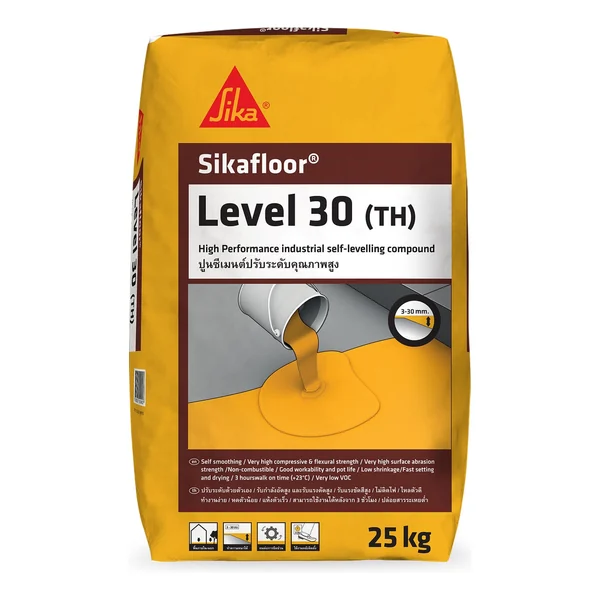 Sikafloor Level-30 TH ปูนปรับระดับพื้นภายในและภายนอก