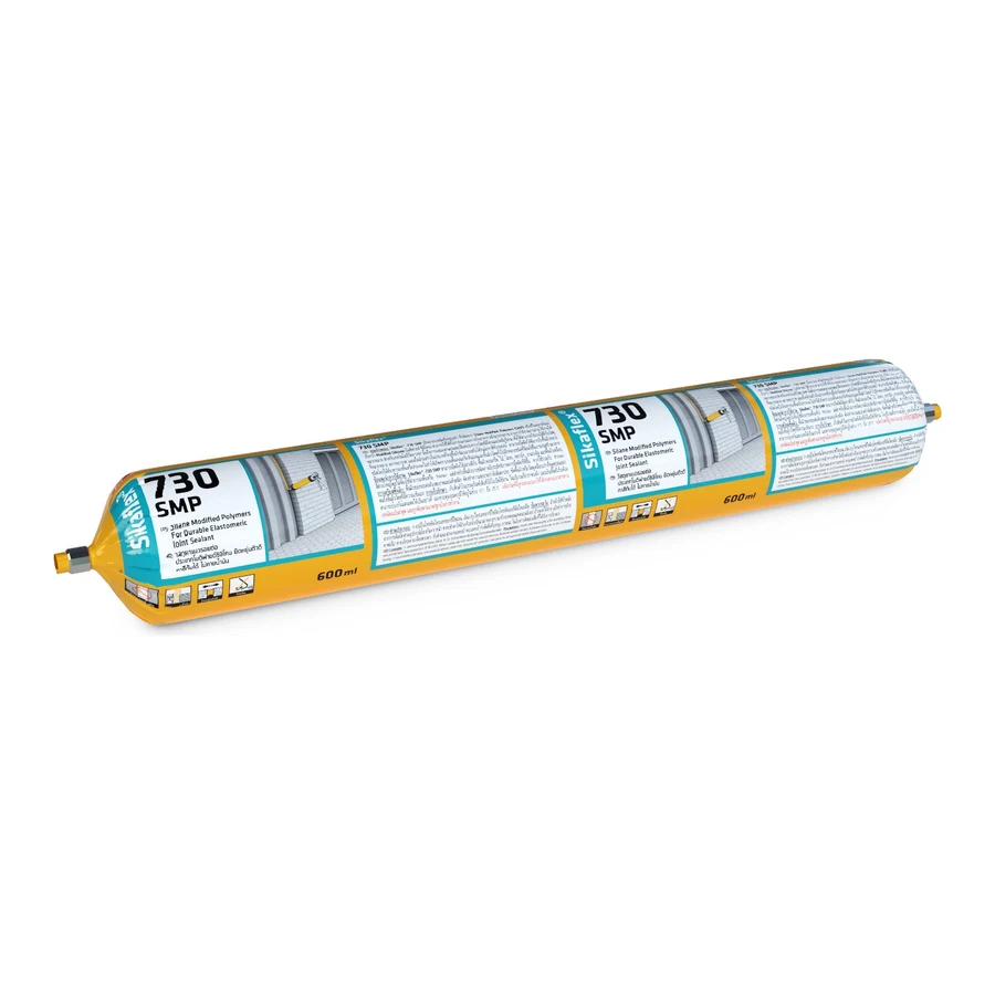 Sikaflex®-730 SMP วัสดุยาแนวรอยต่อ ประเภทโมดิฟายด์ซิลิโคน ยืดหยุ่นตัวดี ทาสีทับได้ ไม่คายน้ำมัน