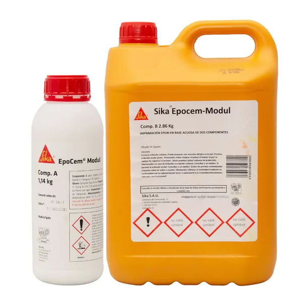 Sikafloor® EpoCem® Modul น้ำยารองพื้นอีพ็อกซี่เรซิ่นสูตรน้ำ 4 กก.
