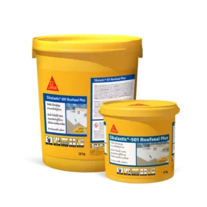 Sikalastic®-501 Roofseal Plus วัสดุกันซึมหลังคาและดาดฟ้าประเภทโพลียูรีเทน สูตรน้ำ ยืดหยุ่นสูง ทนรังสียูวี และช่วยป้องกันการรั่วซึม
