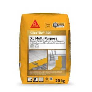 SikaTile-370 XL Multi Purpose กาวซีเมนต์ยืดหยุ่นสำหรับปูกระเบื้องอเนกประสงค์